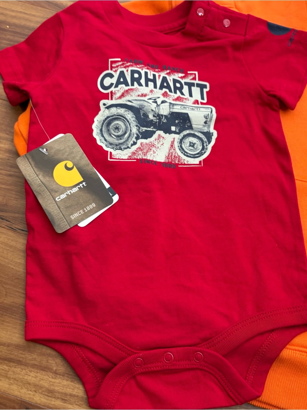 Carhartt Baby Toddler Boy Lot Size 3-6 month 4T Hoodie - Picture 8 of 13